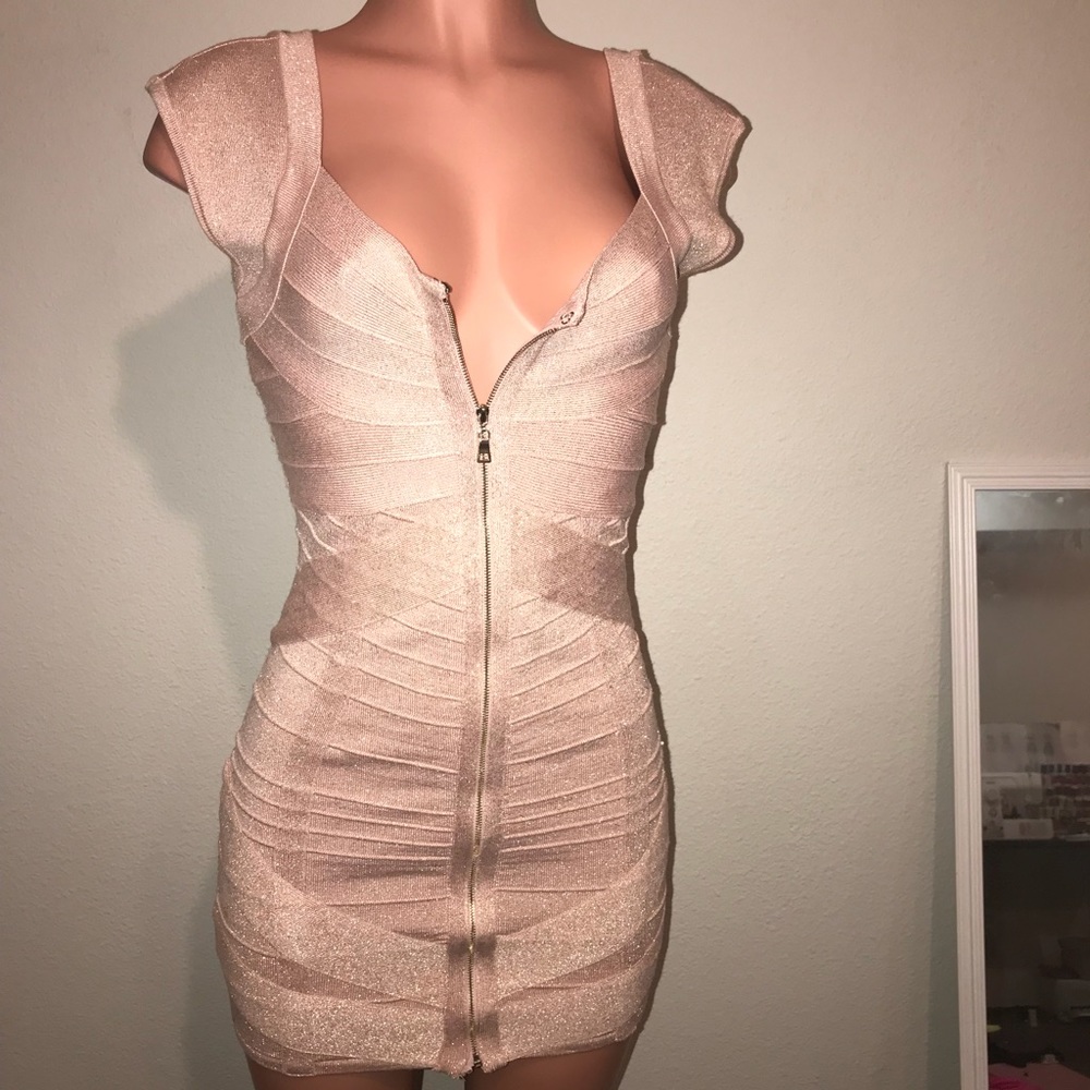 Pink Bandage Dress